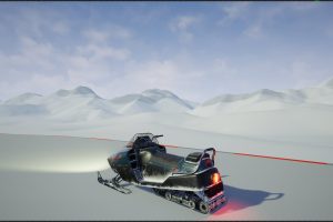 Unreal Engine – Drivable Vehicle : Snowmobile UE7262