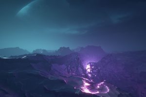 Unreal Engine – Elite Landscapes Fractal Alien UE7194