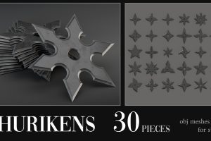 Artstation – Shurikens C5810