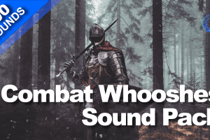 Unreal Engine Combat Whooshes Sound Pack UE7708