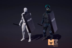 Unreal Engine Weapon And Shield Animations UE7573