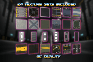 Unreal Engine – Basic Sci-fi Textures UE7299