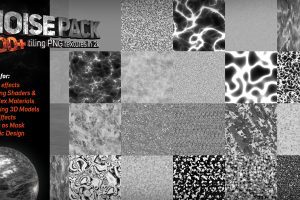 Unreal Engine – 100 Noise Texture Pack UE7417