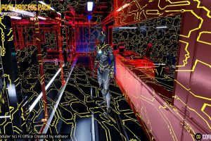 Unreal Engine  Sci-Fi Post Process Effect Pack UE7423