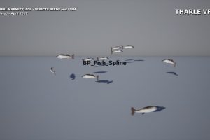 Unreal Engine  Insect Birds and Fish FX UE7450