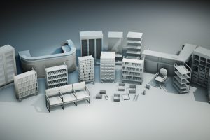 Unreal Engine Modern Hospital Props VOL.6 UE7467