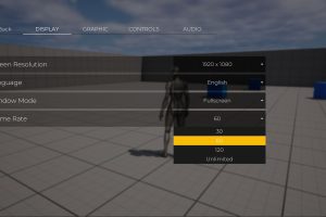 Unreal Engine Modular Menu System UE7468