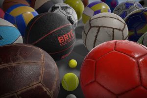 Unreal Engine PBR Sport Balls Pack UE7473