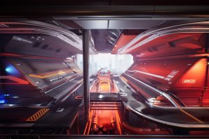 Unreal Engine Sci-Fi City Hub Kit UE7486