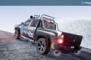 Unreal Engine – Drivable Cars Pick Up Truck 3D Assets and Blueprints UE7315