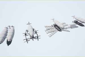 Unreal Engine – Fantasy Airship UE7319