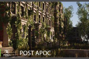 Unreal Engine Post Apocalyptic World UE7528