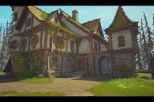 Unreal Engine Stylized Medieval House UE7537