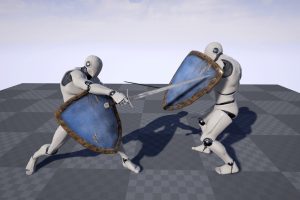 Unreal Engine Sword & Shield Animset Pro UE7546