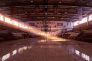 Unreal Engine – High School Basketball Gym – (Day/Night/Afternoon/Midnight Lighting) UE7330