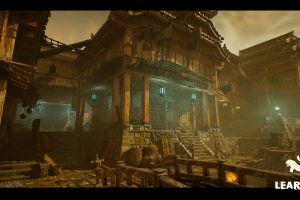 Unreal Engine Asian Canal Environment + ULAT UE7601