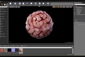 Unreal Engine Flesh Pack of 7 PBR Materials UE7624