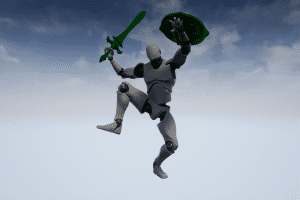 Unreal Engine –  Goblin Sword Shield AnimSet UE7325