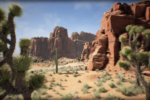 Unreal Engine Red Desert Pack UE7659