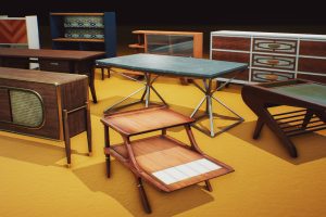 Unreal Engine Retro Mid Century Mod VOL.1 UE7662