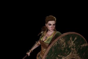 Unreal Engine Shieldmaiden UE7676