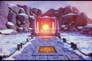 Unreal Engine Stylized Snowy Landscape UE7683