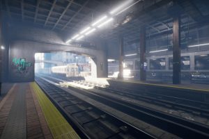 Unreal Engine Subway Environment UE7685