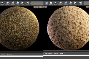 Unreal Engine “terrain materials” pack of 21 materials UE7689