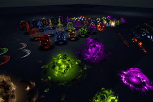 Unreal Engine  FANTASY VFX COLLECTION UE7434