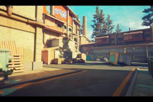 Unreal Stylized Industrial Area UE7389