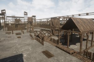 Unreal Wood Structures UE7400
