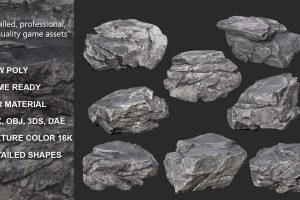 Gray Rock Modular 221115 – Ultra HD 16K Texture C5842