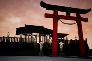 Unreal Engine – Japanese Shrine Pack Modular 170 combinations UE7727