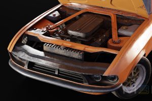 Unreal Engine – Old Car UE7784