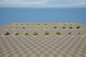 Unreal Engine – Flowering Shrub Collection UE7796
