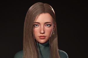 Unreal Engine – F2 Modern Girl Riley UE7828