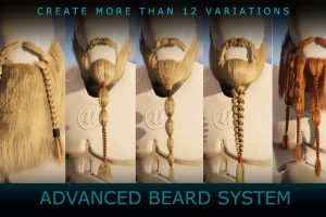 Unreal Engine – Advanced Beard System UE8010