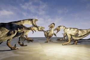 Unreal Engine – Raptor Dinosaur Animated UE7956