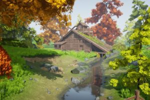 Unreal Engine – Stylized Log Cabin UE7977