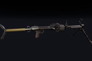 Unreal Engine – MG 15 with Accessories WWII German LMG UE8005