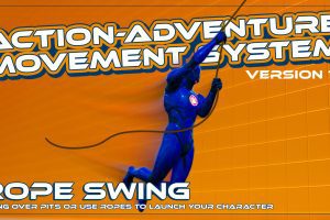 Unreal Engine – Action Adventure Movement System UE8015