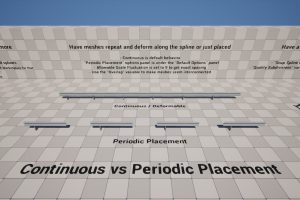 Unreal Engine – Basic Splined Mesh Blueprint UE8033