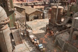 Unreal Engine – Post Apocalyptic Refinery UE7896