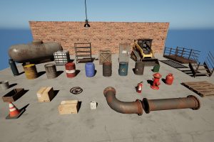Unreal Engine Rustic Warehouse UE8315
