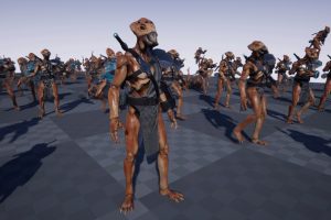 Unreal Engine SCI FI ALIEN WARRIOR UE8316