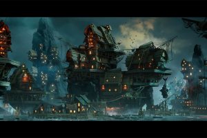 Unreal Engine Stylized Pirate Port City Modular (Pirate , Port , City ) UE8329