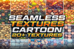 Unreal Engine – Seamless Cartoon Textures UE8141