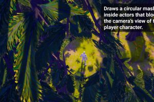 Unreal Engine – Mask Occluding Objects from Camera UE8475