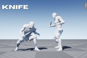 Unreal Engine – Knife MocapAnimPack 1.3 UE8677