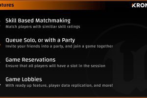 Unreal Engine – Kronos Matchmaking UE8706